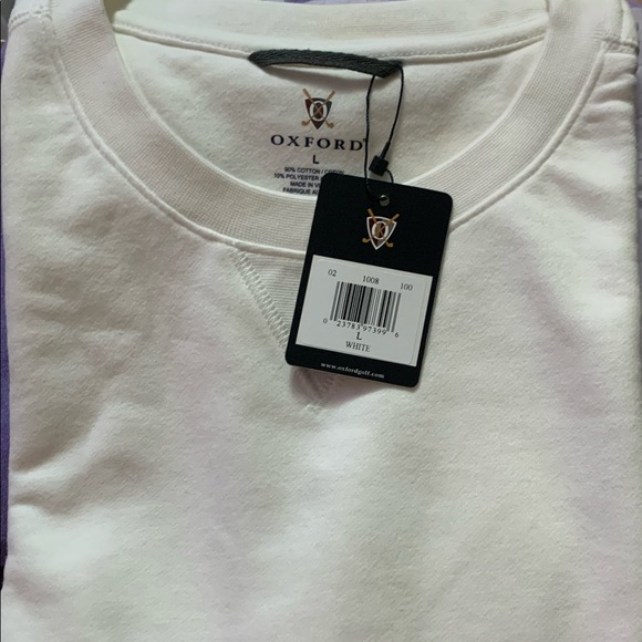 Oxford white long sleeve tee - Picture 2 of 2